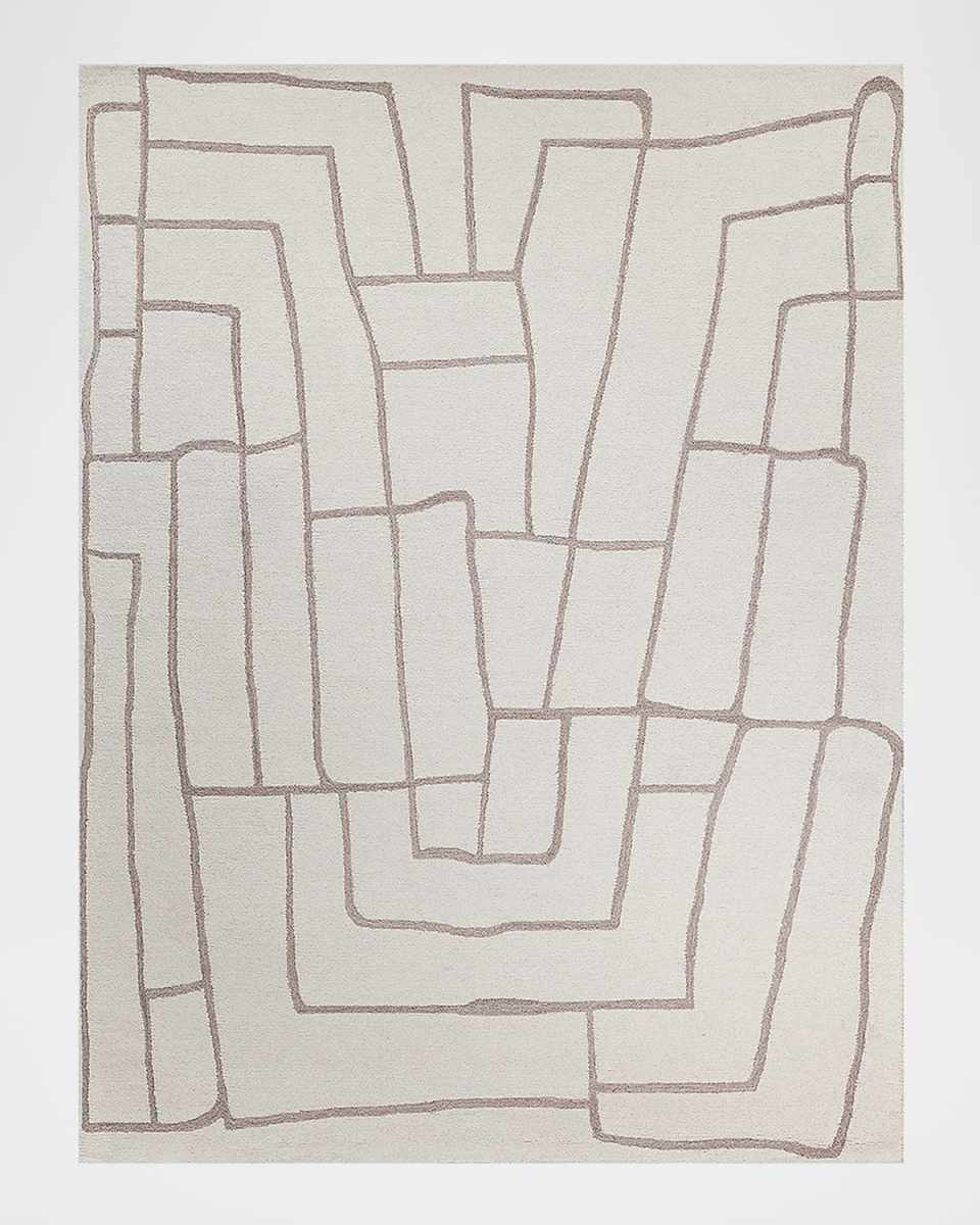 Tangiers Hand-Tufted Ivory/Beige Rug, 12' x 15'
